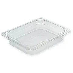 Gastronorm container 1/2*6.5cm  polycarbonate , H=65mm  transparent.