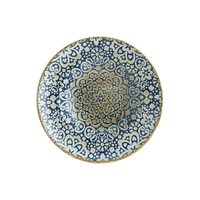 Тарелка глубокая «Альхамбра» фарфор 450мл D=27см белый,синий