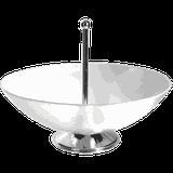 Ваза для фруктов «Клиа» стекло D=34,H=25см прозр.