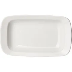 Тарелка «Прага» прямоугольная фарфор ,H=30,L=220,B=125мм белый