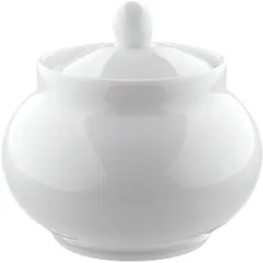 Сахарница фарфор 0,6л D=12,H=11,5см белый, изображение 2