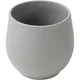 Стакан для горячих напитков «Нау» керамика 200мл D=80,H=73мм серый, Цвет: Серый