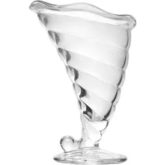 Креманка «Фортуна» стекло 320мл D=120/83,H=180мм прозр., изображение 4