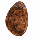 Блюдо «Крафт Терракота» фарфор ,H=35,L=370,B=240мм терракот