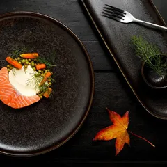 Тарелка «Раст Бронзо» прямоугольная для хлеба фарфор ,L=16,B=9см коричнев., изображение 2