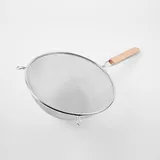 Сито с ручкой сталь нерж.,дерево D=28,L=50,B=10,5см