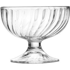 Креманка «Сорбет» стекло 210мл D=100,H=78мм прозр., изображение 3