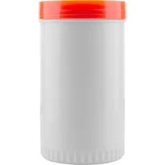 Juice container “Probar” with lid  polyprop.  1 l  D=90, H=165mm  white, assorted.