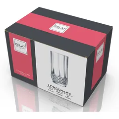 Хайбол (стакан) «Лонгшамп» хр.стекло 280мл D=62,H=125мм прозр., изображение 4