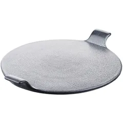 Блюдо «Млечный путь» с ручками фарфор D=25см черный,серый, изображение 2