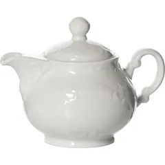 Чайник заварочный «Моцарт» фарфор 350мл белый