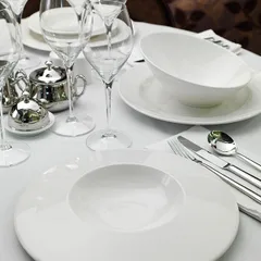 Салатник «Монако Вайт» фарфор 335мл D=180,H=85мм белый, изображение 3