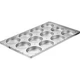 Противень для гамбургеров на 12 шт. алюмин. D=120,H=25,L=600,B=400мм