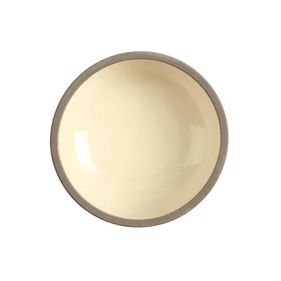 Салатник «Блисс» фарфор 0,625л D=141,H=66мм бежев., изображение 2