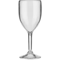 Wine glass polycarbonate 250ml D=72,H=189mm clear.