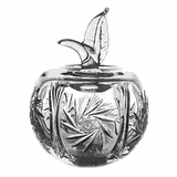 Декор для стола «Яблоко» хрусталь D=12,7,H=16см прозр.