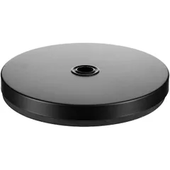 Подставка для таблички (указателя) пластик D=185,H=50мм черный