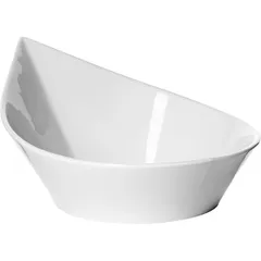 Салатник «Кунстверк» фарфор 0,7л D=240,H=46,L=230,B=190мм белый