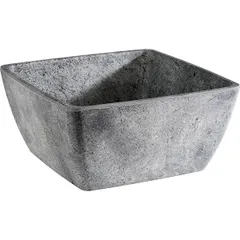 Salad bowl “Element” plastic 1.5l ,H=9,L=19,B=19cm gray