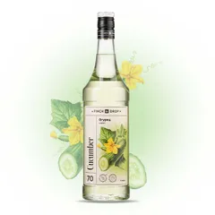 Сироп «Огурец» Pinch&Drop стекло 1л D=85,H=330мм белый