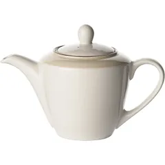 Чайник заварочный «Чино» фарфор 0,6л D=60,H=145,L=207мм белый,бежев.