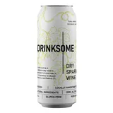 Напиток безалкогольный «Сухое игристое вино» жесть белая 330мл D=58,H=154,4мм белый