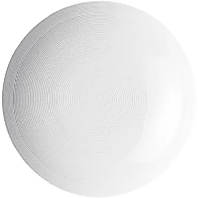 Тарелка глубокая «Лофт» фарфор D=24см белый