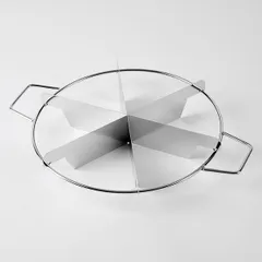 Делитель для торта на 6 кусков сталь нерж. D=25,5,L=34см металлич.