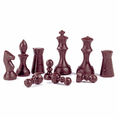 Mold for chocolate “Chess” [16 pcs]  polycarbonate