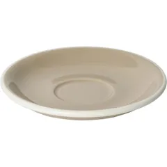 Saucer “Egg”  porcelain  D=14.5 cm  beige.