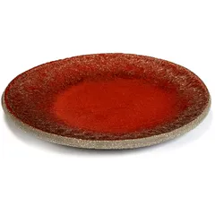 Plate concrete D=14cm red,gray