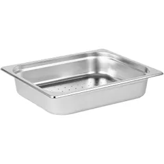 Гастроемкость GN 1/2 перфорированная сталь нерж. 3,9л ,H=65,L=325,B=265мм металлич.