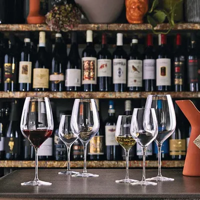 Бокал для вина «Инальто Трэ Сэнси» стекло 0,55л D=92,H=235мм прозр., Объем по данным поставщика (мл): 550, изображение 13