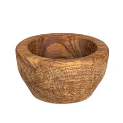 Доска для подачи с соусником дуб ,H=25,L=400,B=220мм деревян., изображение 3