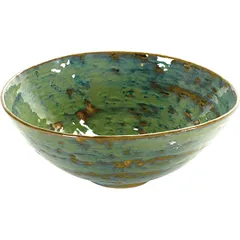 Salad bowl “Pure” ceramics 3l D=28.5,H=10.5cm green.