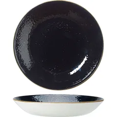 Salad bowl “Craft licorice”  porcelain  0.65 l  D=21.5 cm  black