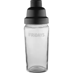 French shaker  plastic, glass  0.66 l  clear.