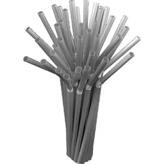 Tubes with bend[250pcs] polyprop. D=5,L=210mm silver.