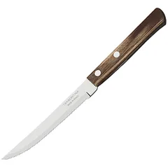 Steak knife with wooden handle  stainless steel, wood , L=210/110, B=15mm