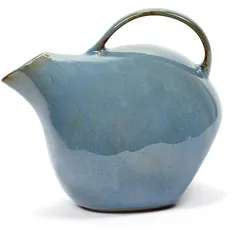 Графин «Террес де Ревес» керамика ,H=15,L=19,B=15см голуб., изображение 3