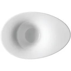 Тарелка глубокая «Ин Гредиент» неровный край фарфор ,L=20,B=13см белый, изображение 2