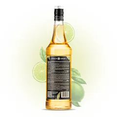 Концентрированная кислая основа «Лайм» Pinch&Drop стекло 1л D=85,H=330мм, изображение 4