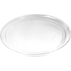 Round tray  polycarbonate  D=35cm  clear.