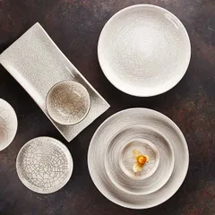 Тарелка «День и ночь» мелкая керамика D=21см белый,черный, изображение 3