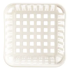 Подставка для столовых приборов полиэтилен ,H=11,4,L=11,B=11см белый, изображение 3