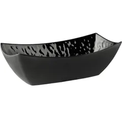 Salad bowl plastic 1.8l ,H=10,L=32.5,B=17.5cm black