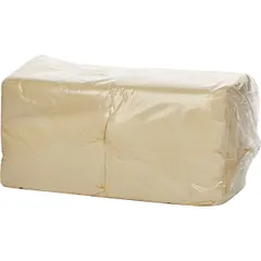 Салфетки бумажные «Папирус»[400шт] бум. салфет. ,L=24,B=24см шампань