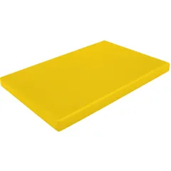 Cutting board  polyethylene , H=2, L=60, B=40cm  yellow.