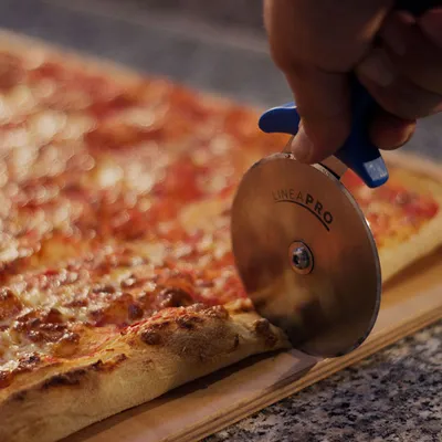 Нож для пиццы с ручкой из термостойкого пластика (до 200°) сталь нерж. D=10,L=26см, изображение 3