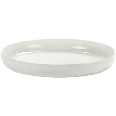 Dish “Base” deep  porcelain  D=20, H=3cm  white, gloss.